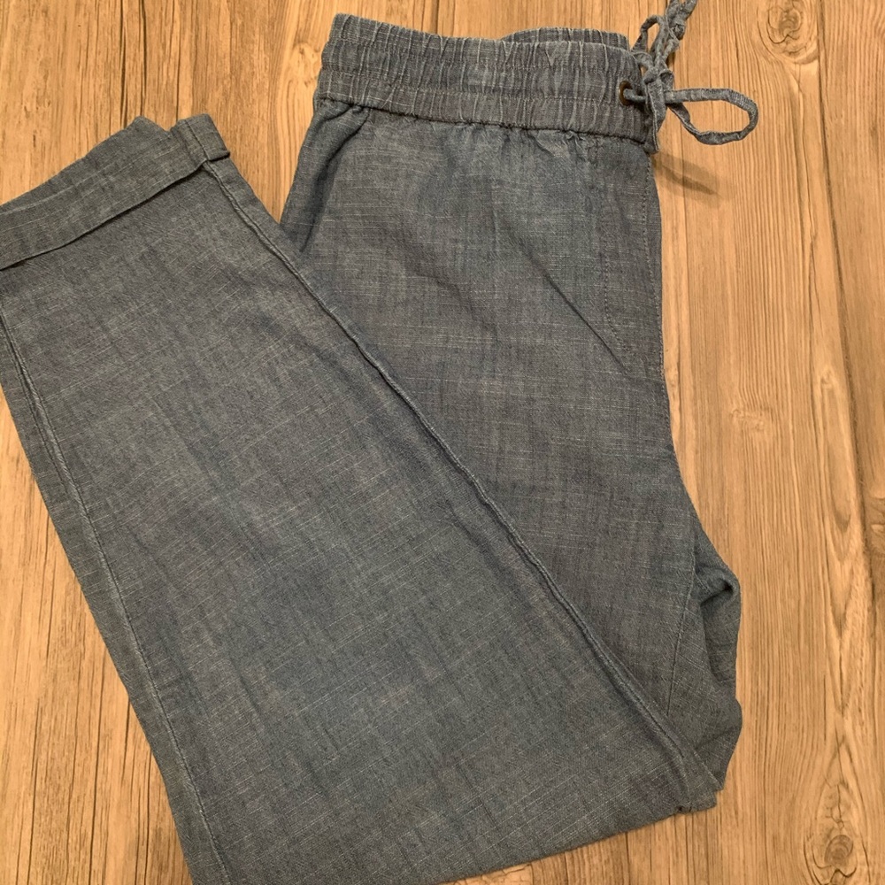 J. Crew Chambray Pants